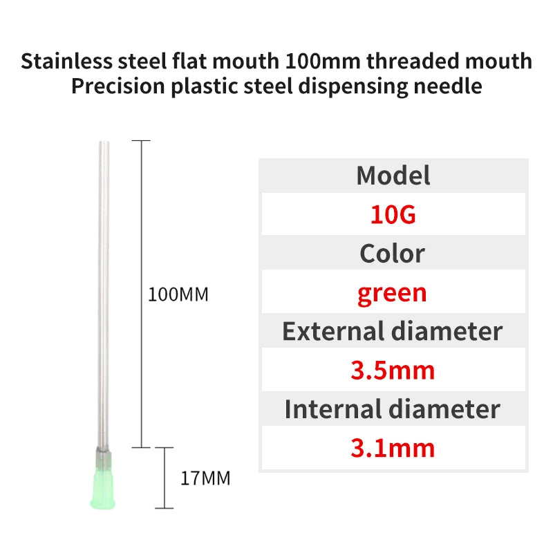 Blunt Luer Dispensing Needle 10g 4inch