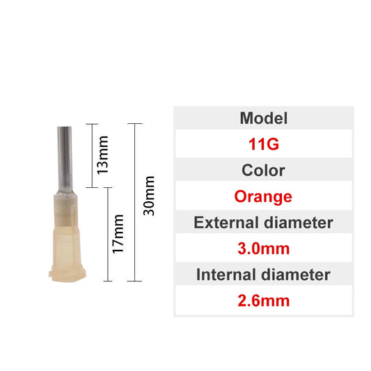 Blunt Luer Dispensing Needle 11g 0.5inch d