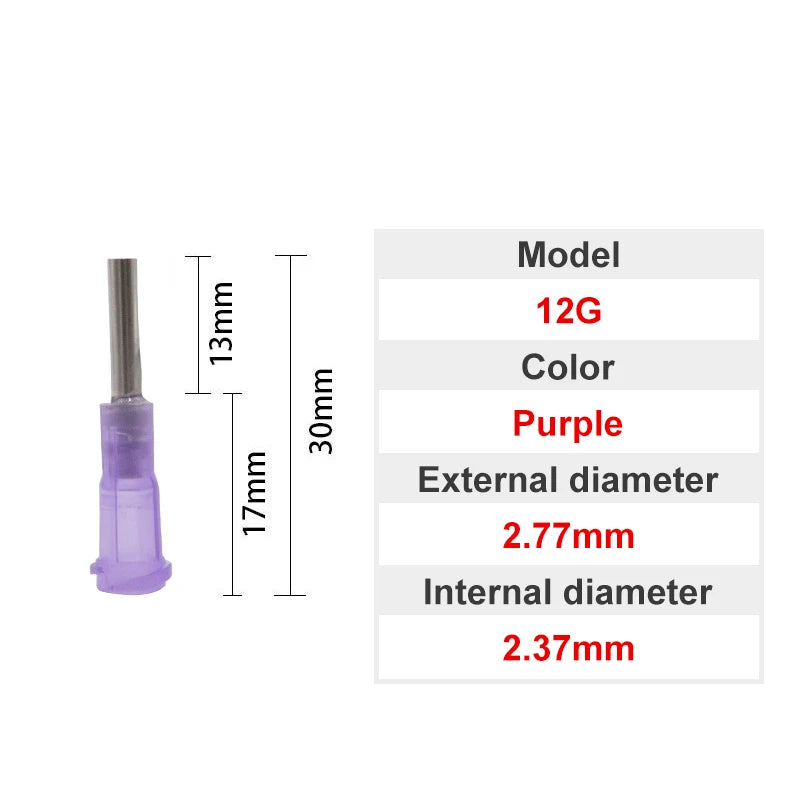 Blunt Luer Dispensing Needle 12g 0.5inch c