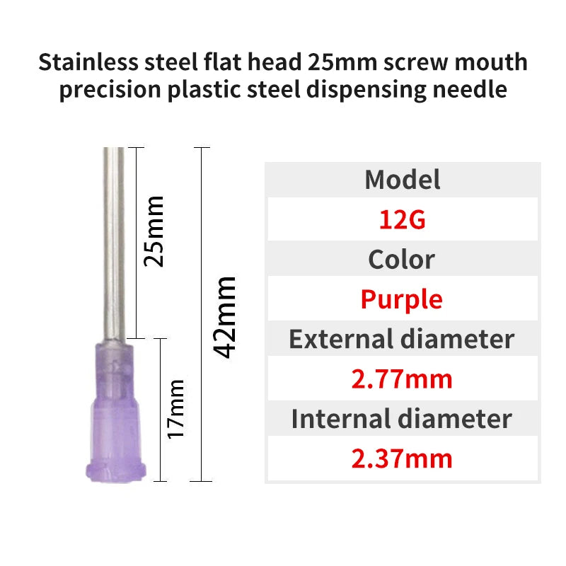 Blunt Luer Dispensing Needle 12g 1inch c