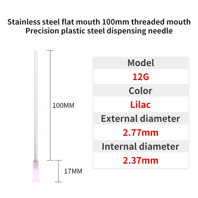 Blunt Luer Dispensing Needle 12g 4inch