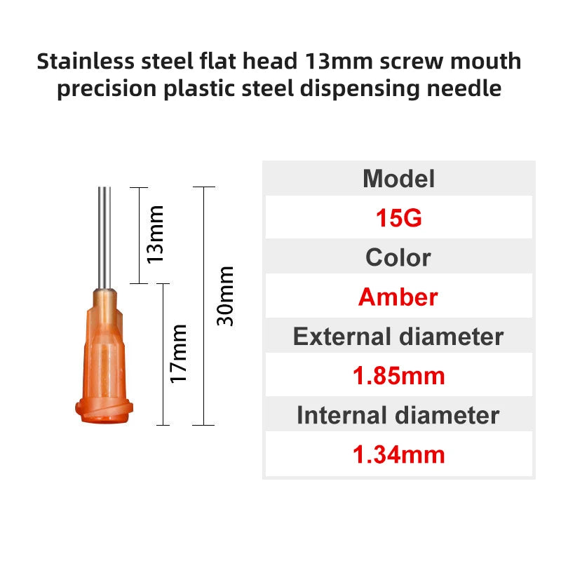 Blunt Luer Dispensing Needle 15g 0.5inch c