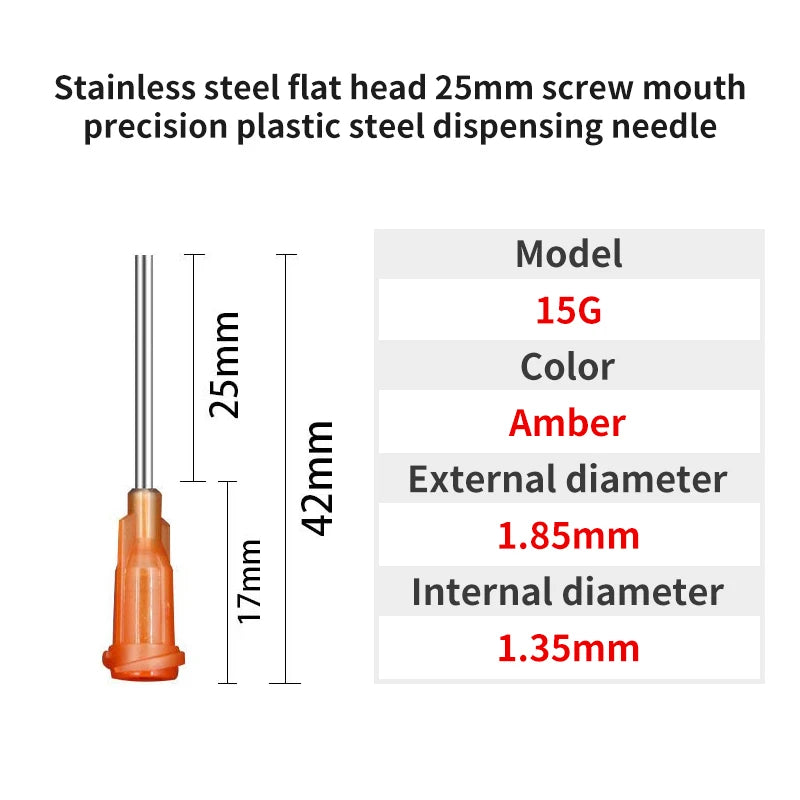 Blunt Luer Dispensing Needle 15g 1inch c