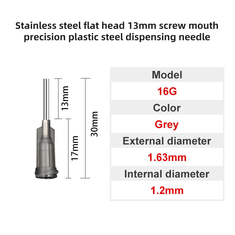 Blunt Luer Dispensing Needle 16g 0.5inch c