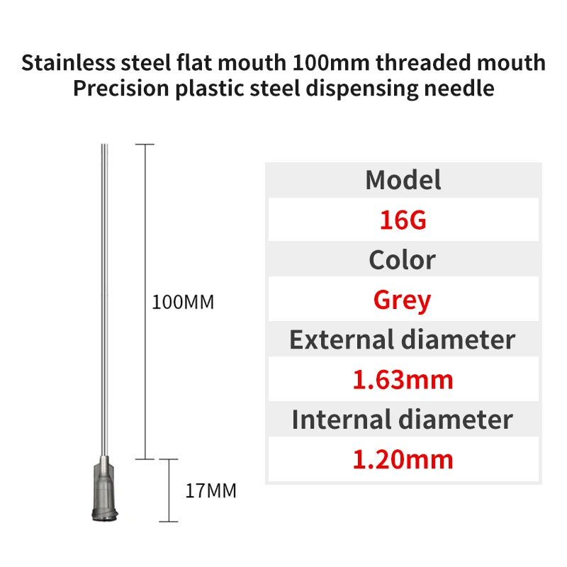 Blunt Luer Dispensing Needle 16g 4inch