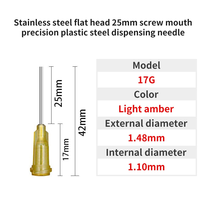 Blunt Luer Dispensing Needle 17g 1inch c