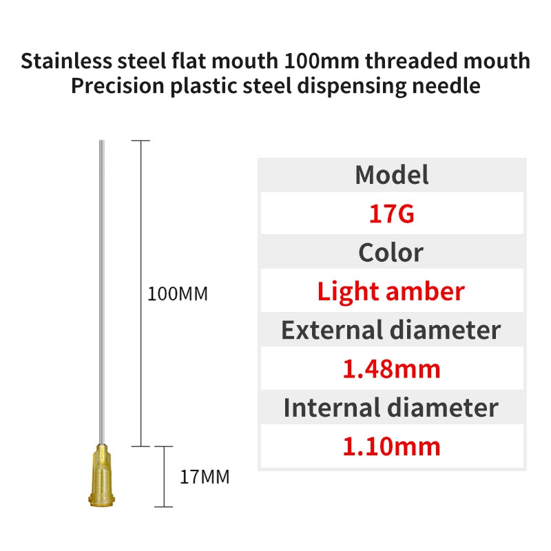 Blunt Luer Dispensing Needle 17g 4inch