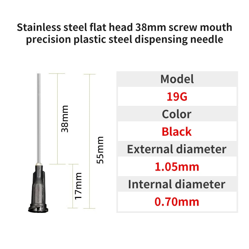 Blunt Luer Dispensing Needle 19g 1.5inch