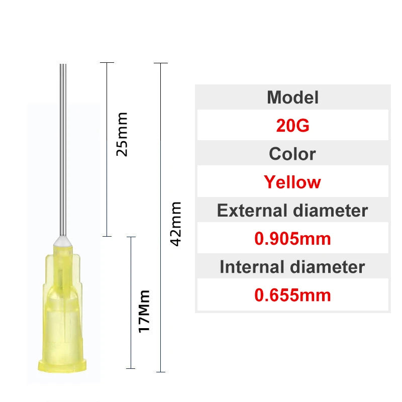 Blunt Luer Dispensing Needle 20g 1inch 