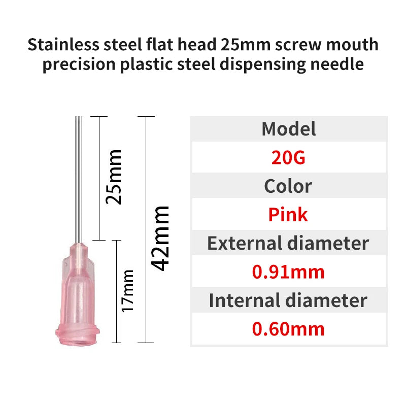 Blunt Luer Dispensing Needle 20g 1inch c