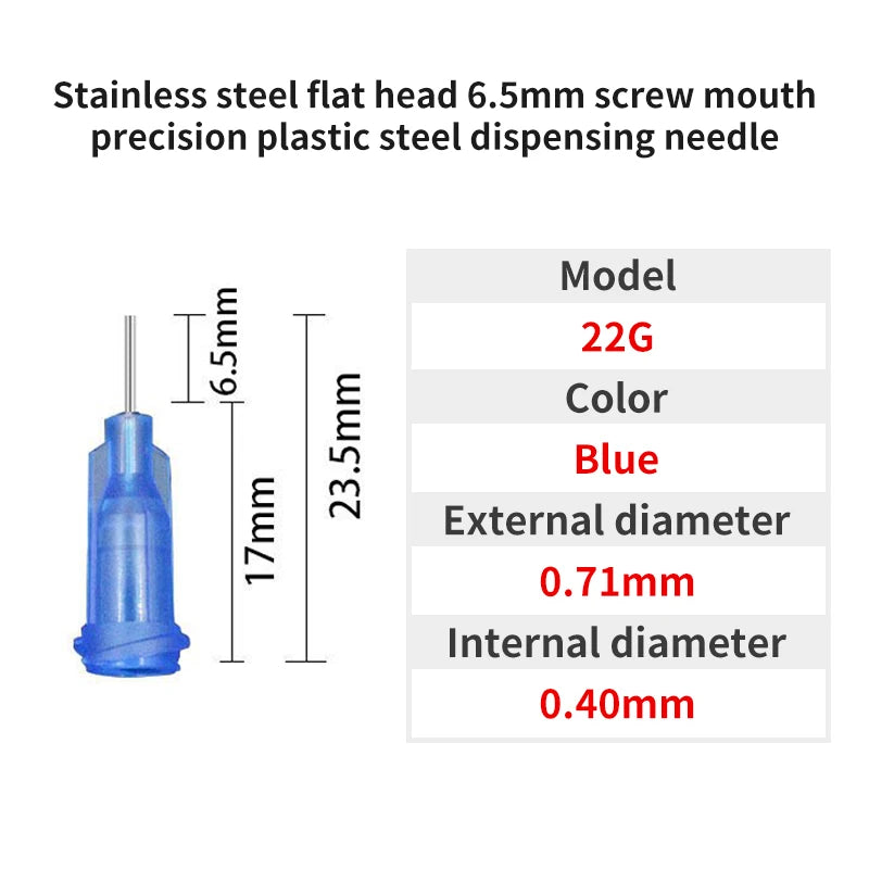 Blunt Luer Dispensing Needle 22g 0.25inch b