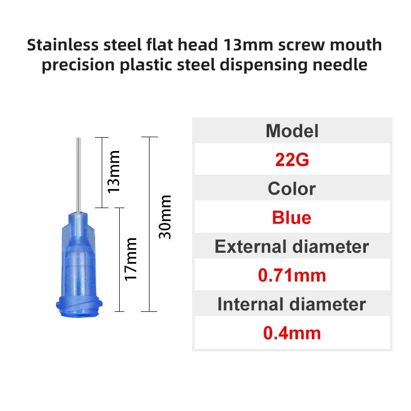 Blunt Luer Dispensing Needle 22g 0.5inch b