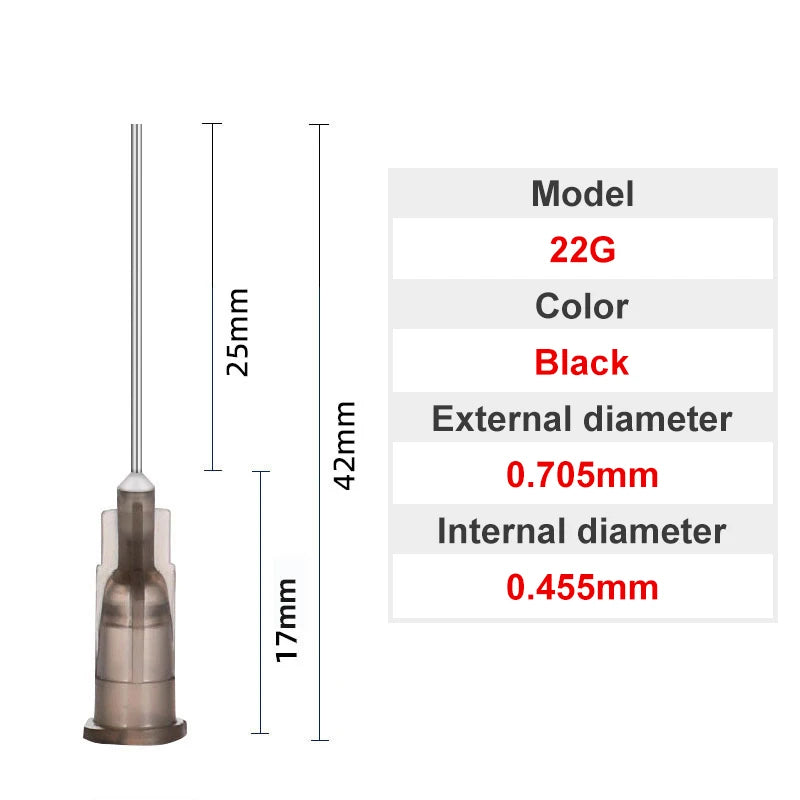 Blunt Luer Dispensing Needle 22g 1inch 