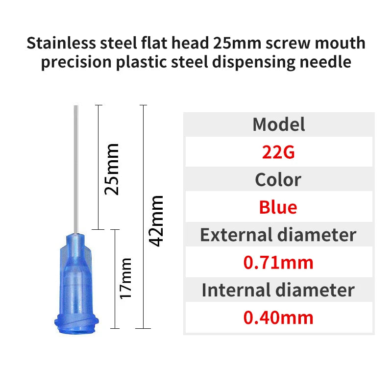 Blunt Luer Dispensing Needle 22g 1inch c