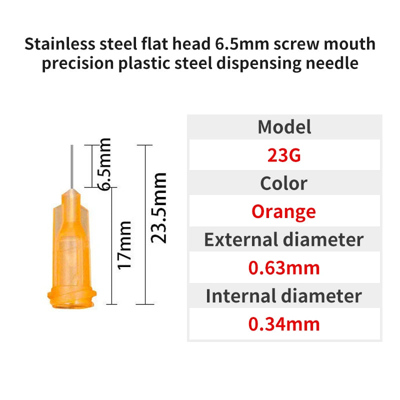 Blunt Luer Dispensing Needle 23g 0.25inch b