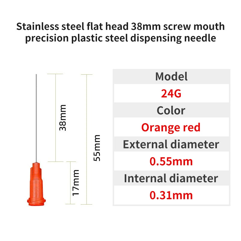 Blunt Luer Dispensing Needle 24g 1.5inch