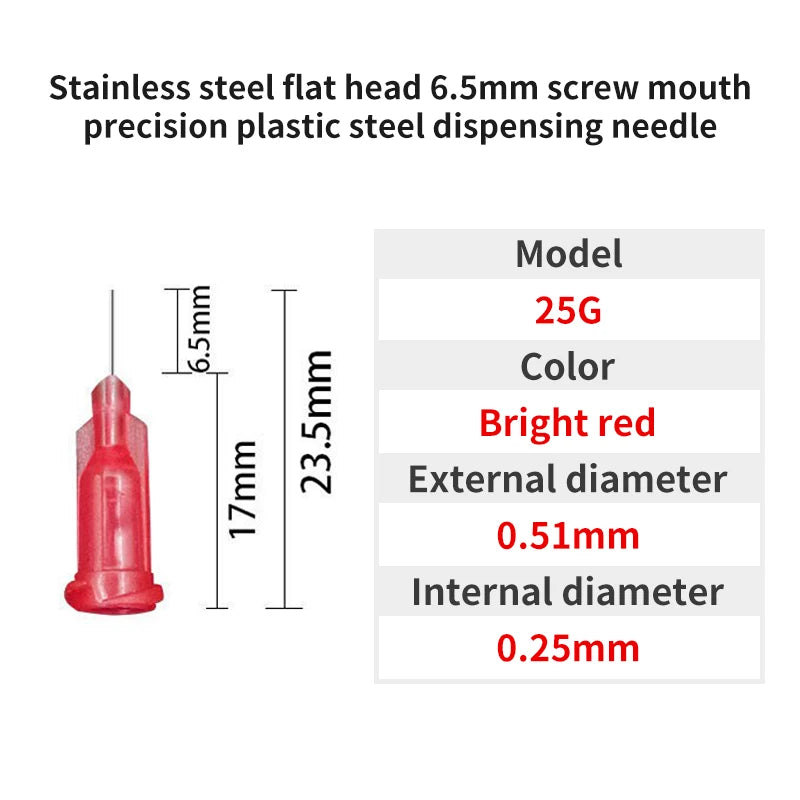 Blunt Luer Dispensing Needle 25g 0.25inch b