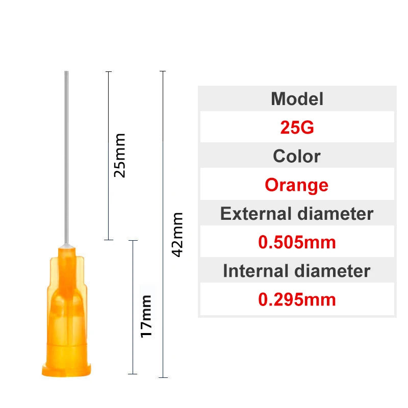 Blunt Luer Dispensing Needle 25g 1inch 