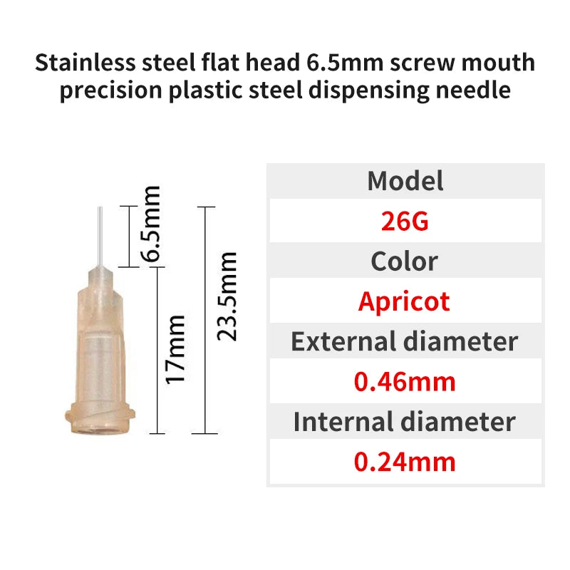 Blunt Luer Dispensing Needle 26g 0.5inch b