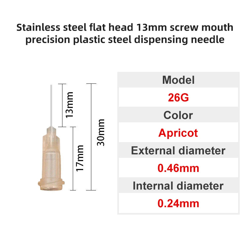 Blunt Luer Dispensing Needle 26g 0.5inch c