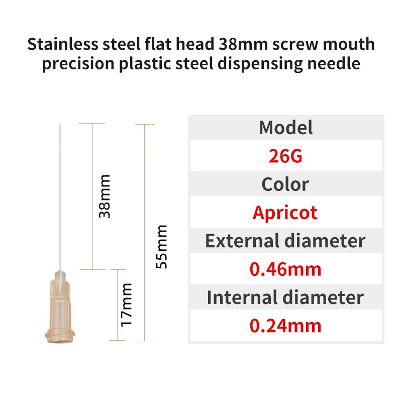 Blunt Luer Dispensing Needle 26g 1.5inch