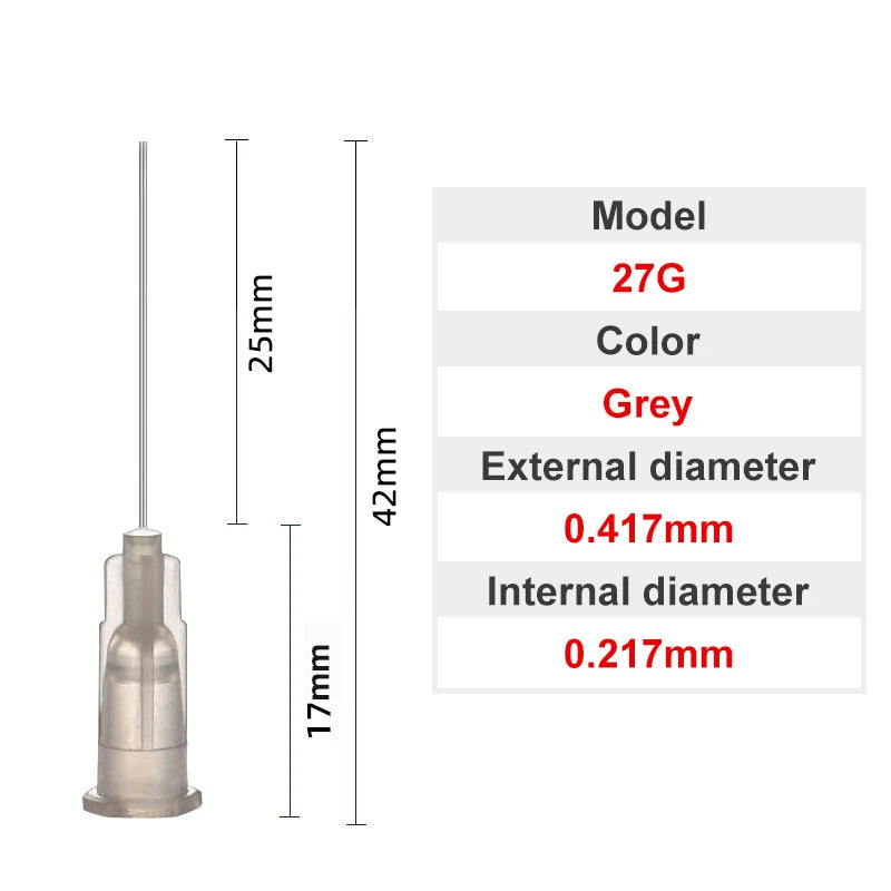 Blunt Luer Dispensing Needle 27g 1inch 