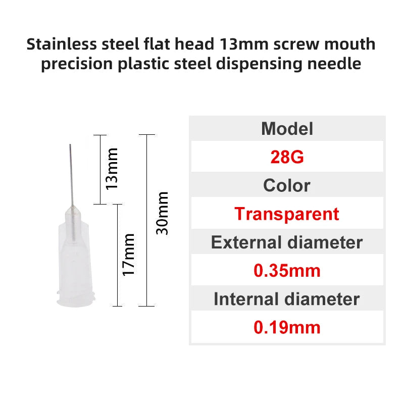 Blunt Luer Dispensing Needle 28g 0.5inch b