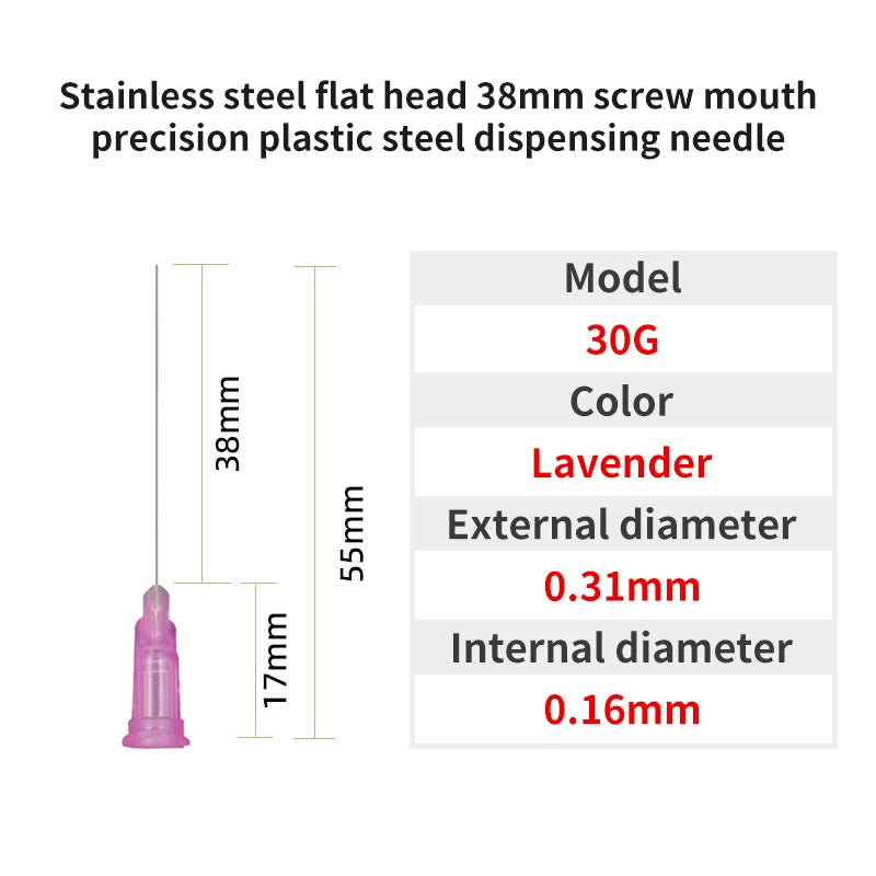 Blunt Luer Dispensing Needle 30g 1.5inch