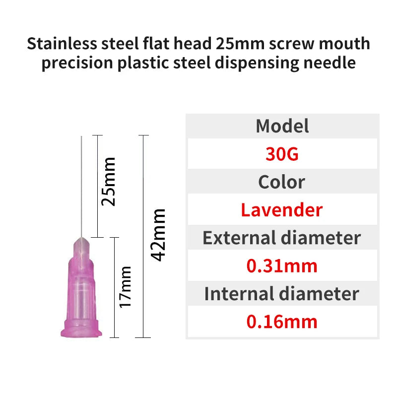 Blunt Luer Dispensing Needle 30g 1inch c