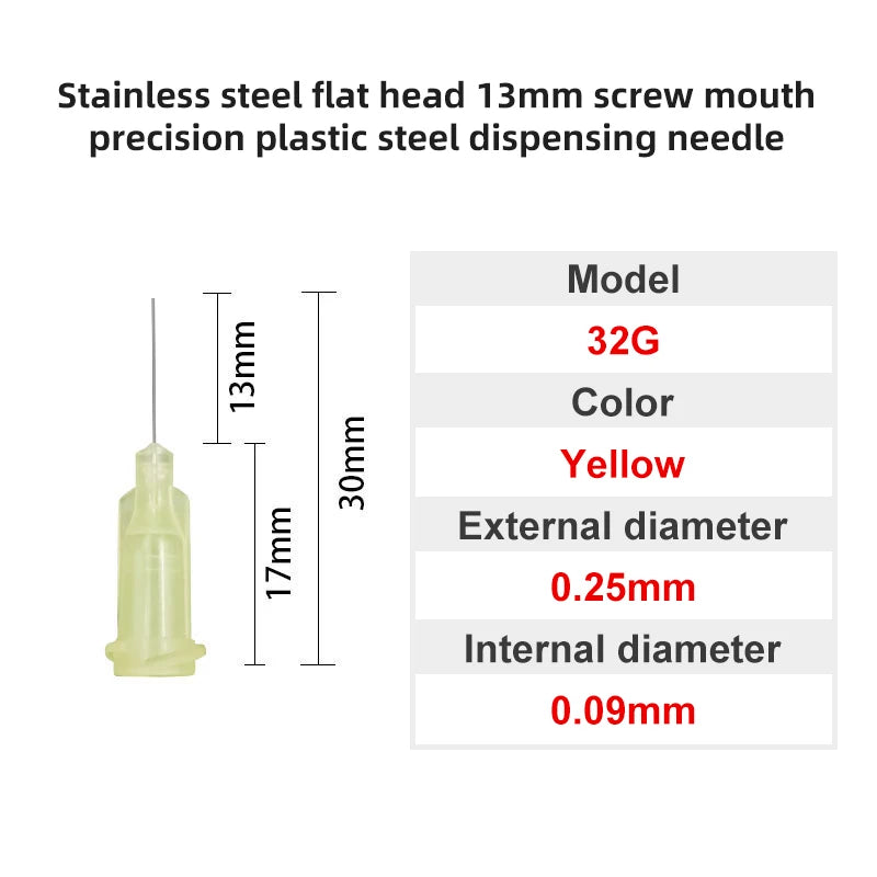 Blunt Luer Dispensing Needle 32g 0.5inch b