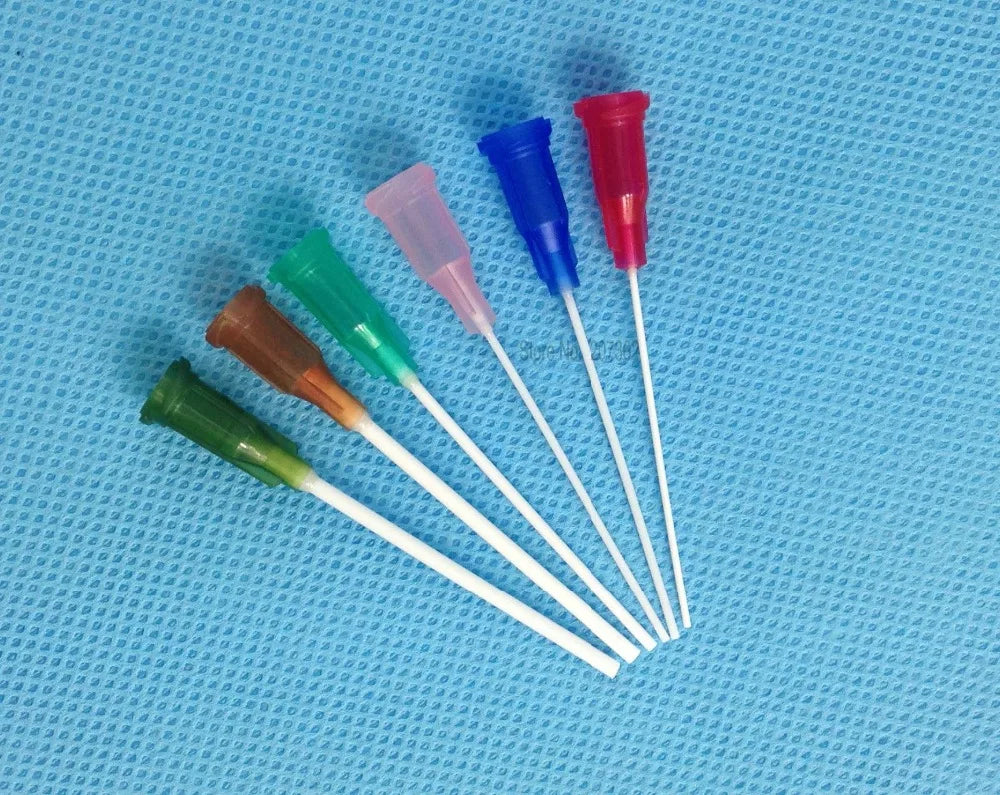 100pcs/lot 11/2inch Flexible Polypropylene Shaft flow Dispense tip