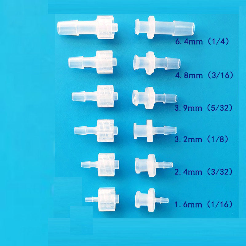 100PCS medical equipment Luer Lock male female Connector (polyprop) adapter plugs caps couplers