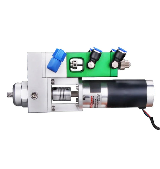 BY-125A Epoxy resin two-component glue gun AB glue dynamic electric mixing mixing dispensing valve with 24V DC motor mixing