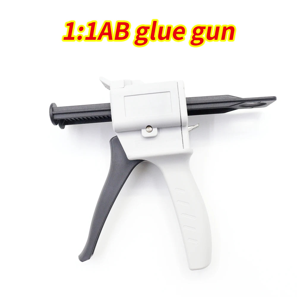 AB Glue Gun 50ml Two-component Glue Gun 2:1/1:1 Glue Gun AB Epoxy Sealant Glue Gun Sizing Machine Manual Glue Gun Dispensing